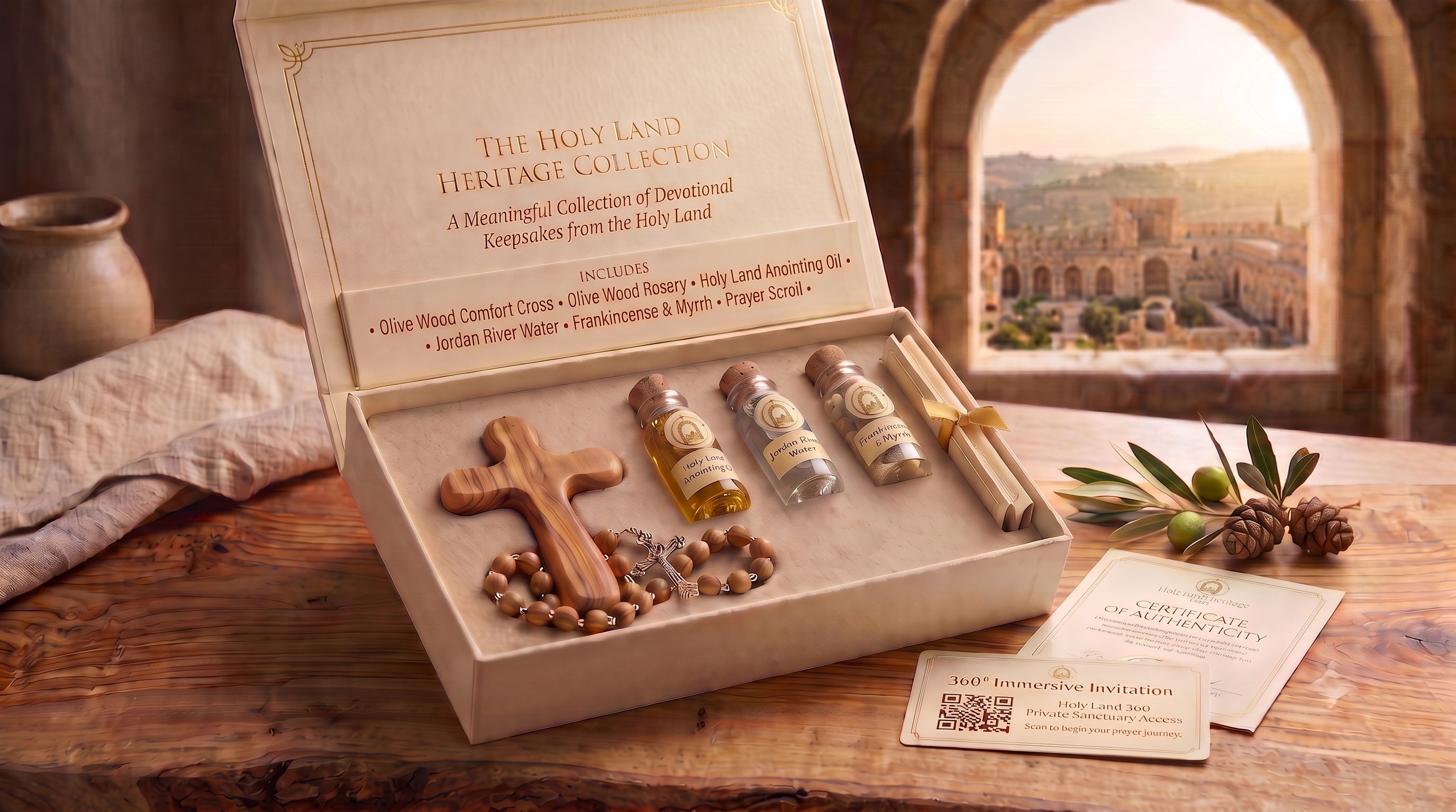 The Holy Land Heritage Collection open box